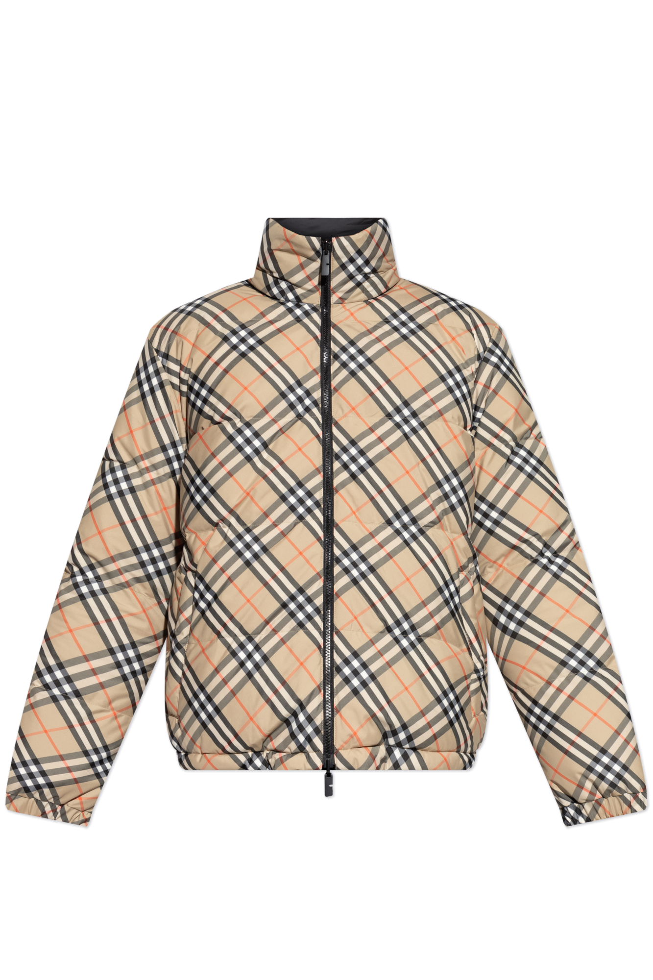 Beige Reversible down jacket Burberry - Vitkac Canada